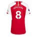 Arsenal Martin Odegaard #8 Dámské Domácí Dres 2023-24 Krátkým Rukávem